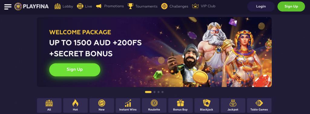 playfina online casino